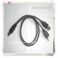 Cable USB Y para disco duro externo Disco duro 3A